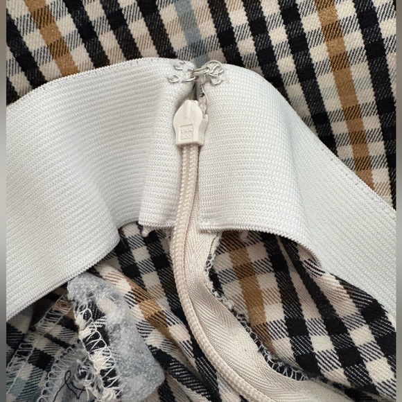 Women's Ankle Pants - A New Day Blue Plaid - Picture 6 of 7